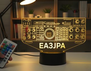 Lámpara LED 3d emisora Kenwood TS 950SDX