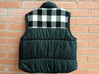 Gilet Roy Roger's a quadri bianchi e neri