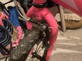 Bicicleta infantil rosa WADER