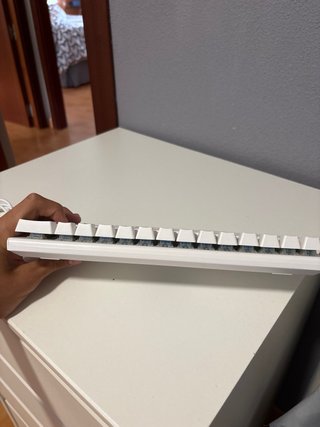 Teclado Gaming Blanco USB