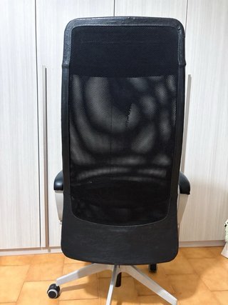 Sedia ufficio/gaming Ikea Markus in pelle - nero
