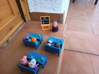 Set Escuela Peppa Pig