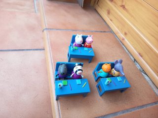 Set Escuela Peppa Pig