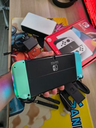 Nintendo switch oled completa