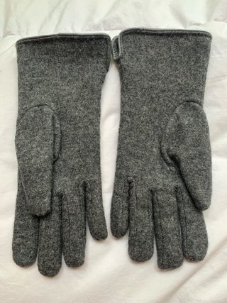 Guantes grises Eem con pelo interior
