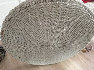 Bandeja Balinesa 80cm Mimbre y Madera