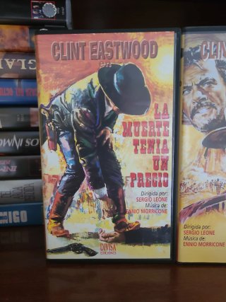 Trilogía Clint Eastwood Western VHS