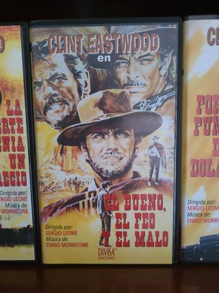 Trilogía Clint Eastwood Western VHS