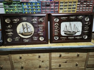 Cuadro decorativo de nudos marineros