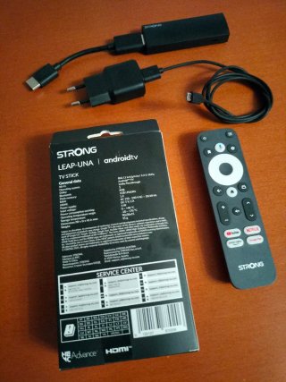 Android TV Stick STRONG LEAP-UNA 2K