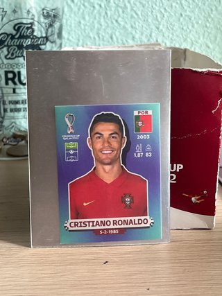 Cromo Cristiano Ronaldo Portugal Mundial 2022