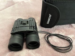 Prismáticos Tasco 10x25 con funda