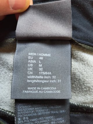 Pantaloni trekking Jack Wolfskin imbottiti