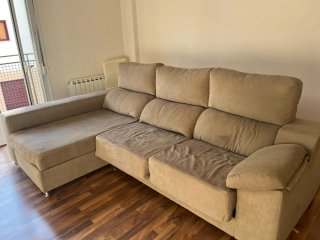 Sofá Chaiselongue Beige