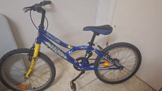 Bicicleta Orbea Rocker Azul y amarilla