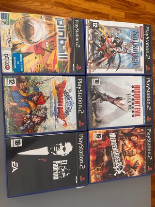 Lote 5 Juegos PS2: Kingdom Hearts, Getaway, TR, MG