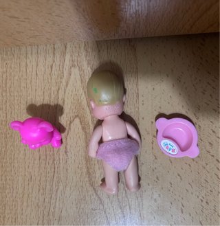 Muñeco Bebé Mattel 2000s + Accesorios