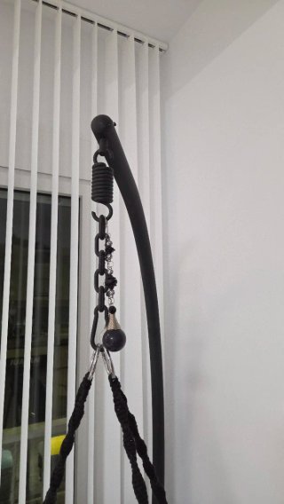 Soporte para silla colgante negro