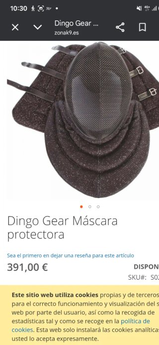 Máscara protectora entrenamiento canino