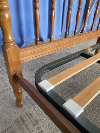 Cama individual 90cm de madera