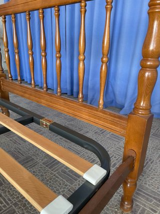 Cama individual 90cm de madera