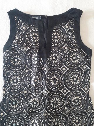 Vestido corto Blanco Talla S