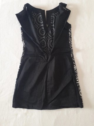 Vestido corto Blanco Talla S
