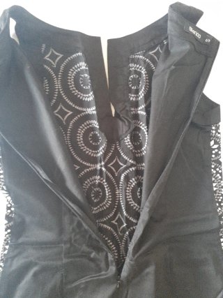 Vestido corto Blanco Talla S