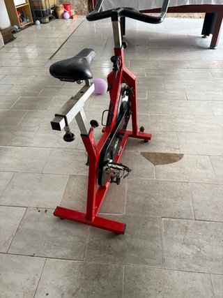 Bicicleta Estática JF6 Roja