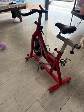 Bicicleta Estática JF6 Roja