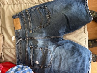 2 Pantalones Vaqueros Cortos Desgastados