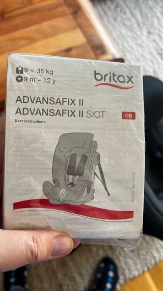 Silla coche niño Britax Römer negra grupo 123