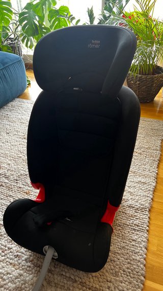 Silla coche niño Britax Römer negra grupo 123