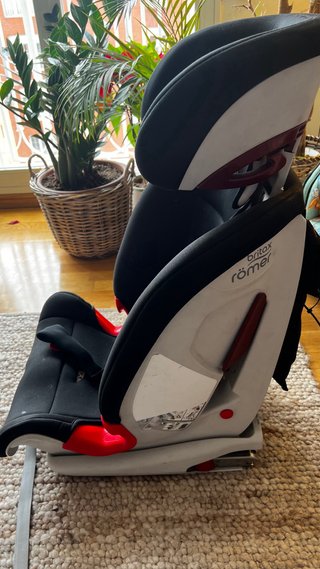 Silla coche niño Britax Römer negra grupo 123