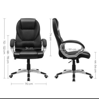 Sillón Ergonómico Oficina Negro