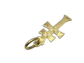 Colgante Cruz Oro 18k
