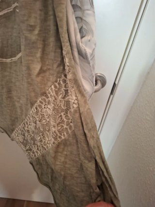 Kimono estampado + Camiseta + Collar