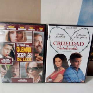 DVD Quemar Después de Leer y Crueldad Intolerable