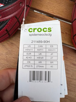 Crocs Spider-Man