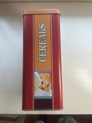 Caja Lata Retro Healthy Cereals