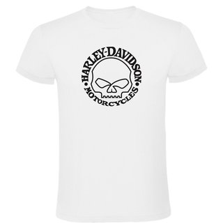 CAMISETA TIPO HARLEY DAVIDSON NEGRA ALGODON