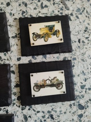 7 Cuadros Decorativos Coches Antiguos