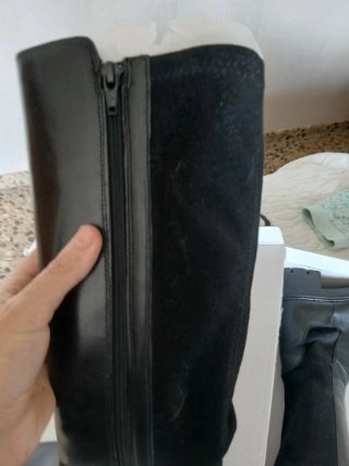 Botas altas mujer negras