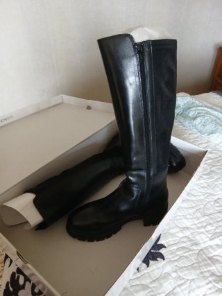 Botas altas mujer negras