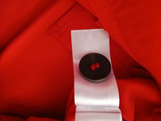 Pantalones anchos Zara rojos