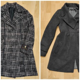 Set due cappotti vintage Made in Italy uno in lana