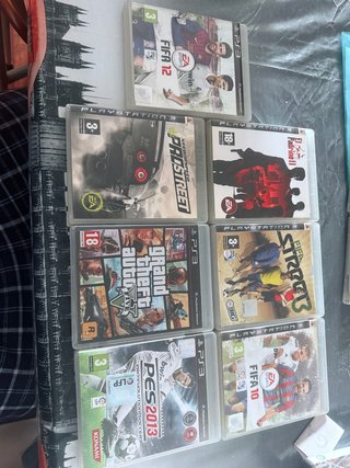 Pacchetto 7 Giochi PS3: FIFA, GTA V, PES e altro