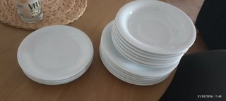 Pack Platos El Corte Inglés Porcelana