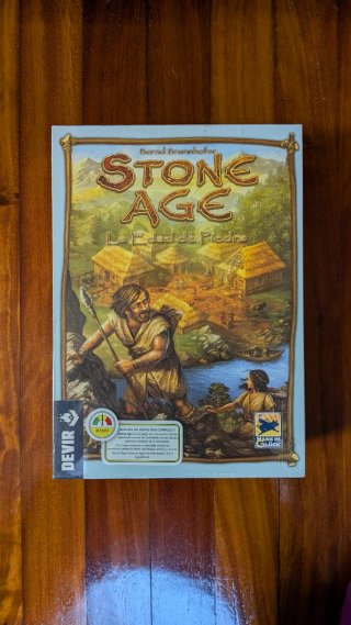 Juego de mesa Stone Age sin abrir.