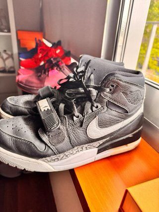 Nike Air Jordan Botas Talla 44 Zebra